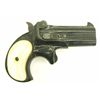 Image 1 : Mississippi Derringer 22 SL/LR cal with black finish and pearllite grips, nice action and great bore