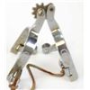 Image 2 : Collection of 2 pair of spur includes silver mount drop shanks unmarked with leathers and small boys