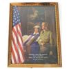 Image 2 : Collection of 4 framed artwork pieces includes 2 identical Farmers Union Oil Company advertisers, 1