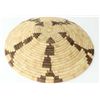 Image 1 : Papago coiled basketry tray 13" diameter showing good overall condition.