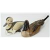Image 1 : Collection of 2 wooden decoys includes Ducks Unlimited 1998-1999 by Tom Tabor 21" long and Ducks Unl