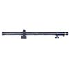 Image 1 : Early unmarked Malcom style rifle scope 15" long with complete mounts and good optics.