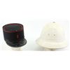 Image 1 : Collection of 2 includes WWI period French Sappers hat in good to very good original condition and a
