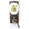 Image 2 : Collection of 2 coffee grinders includes antique table top grinder with partial label intact and ori