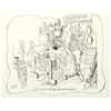 Image 2 : Collection of 5 includes 3 walking canes made from the reproductive organ of a bull and 2 vintage Gl