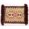 Image 2 : Collection of 2 Navajo rugs includes C. 1900's Germantown sampler 13" X 19" and Banded Crystal rug s