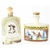 Image 1 : Collection of 2 decanters includes Buffalo Bill Cody Jim Beam and Nebraska anniversary decanter by M