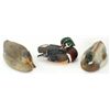 Image 1 : Collection of 3 duck decoys includes Ducks Unlimited ceramic decoy showing excellent detail and colo