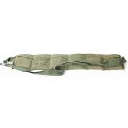 Green Cotton ammo pouch marked Cal. 30 Carbine 10 RD clips LC 50277 complete with rounds.