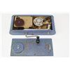 Image 2 : Collection of 4 includes oak cased Graphophone cylinder player in functioning condition with no horn