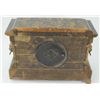 Image 2 : Nice antique mantle clock by Seth Thomas in Egyptian deco style showing good condition and operating