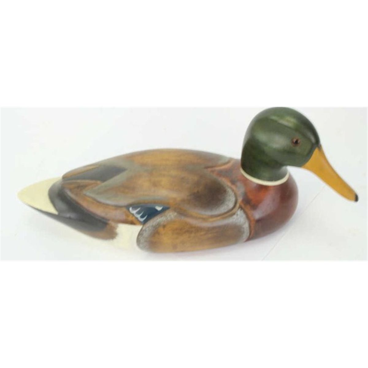 Collection of 2 Ducks Unlimited wooden decoys includes M Carpenter 79