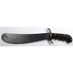 Model 1904 hospital bolo marked US 24372 on right side, left side shows flaming bomb SA for Springfi