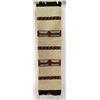 Image 2 : Collection of 3 Mexican rugs includes 19" X 23" pictorial showing very good condition, 14" X 55" Zap