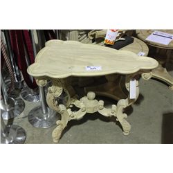 WILLIAM SWITZER UNFINISHED END TABLE