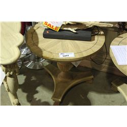 WILLIAM SWITZER UNFINISHED END TABLE