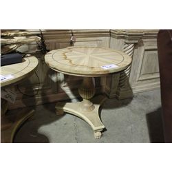 WILLIAM SWITZER UNFINISHED END TABLE