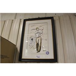 MORRISON LIMITED EDITION FRAMED GOLFING PRINT