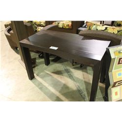 ESPRESSO EXPANDING DESK TABLE