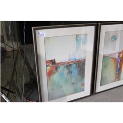 LARGE FRAMED PAINTING