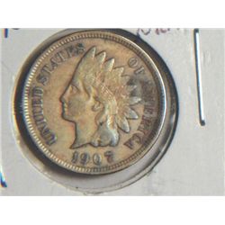 1907 INDIAN HEAD CENT