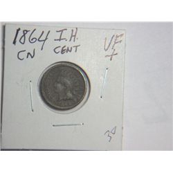 1864 INDIAN HEAD CN CENT