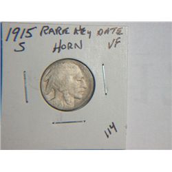 1915 S BUFFALO NICKEL