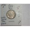 Image 1 : 1921 S BUFFALO NICKEL