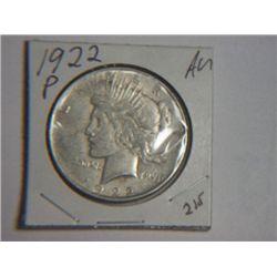 1922 P PEACE DOLLAR