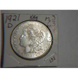 1921 D MORGAN DOLLAR