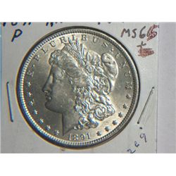 1891 P MORGAN DOLLAR