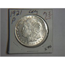 1921 P MORGAN DOLLAR