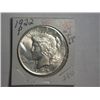 Image 1 : 1922 P PEACE DOLLAR