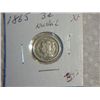Image 1 : 1865 3 CENT NICKLE