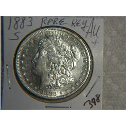 1883-S MORGAN DOLLAR