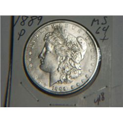 1889 P MORGAN DOLLAR