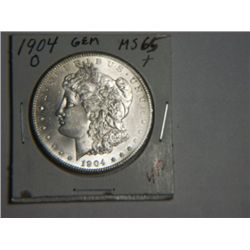 1904 O MORGAN DOLLAR