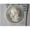 Image 1 : 1881-S MORGAN DOLLAR