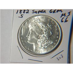 1882-S MORGAN DOLLAR