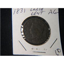 1831 LARGE CENT