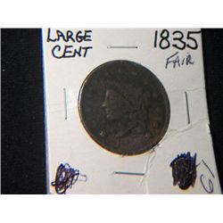 1835 LARGE CENT