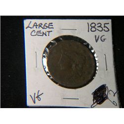 1835 LARGE CENT