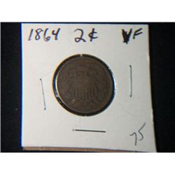 1864 2 CENT