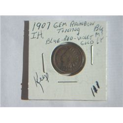 1907 INDIAN HEAD CENT