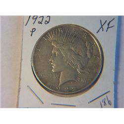 1922-P PEACE DOLLAR