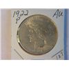 Image 3 : 1922-P PEACE DOLLAR