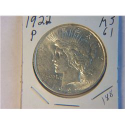 1922-P PEACE DOLLAR
