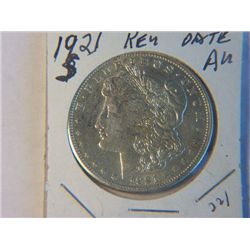 1921-S MORGAN DOLLAR