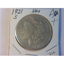1921-S MORGAN DOLLAR