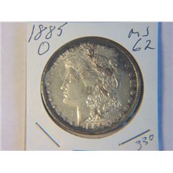 1885-O MORGAN DOLLAR